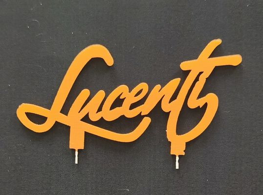 2500K G4 1508 Filamento decorativo natalizio personalizzato 29x28x1.3mm 3v/100ma